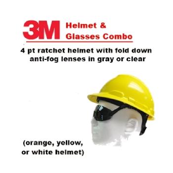 3M Helmet and Integrated Lenses